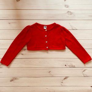 Janie and Jack Heart Cardigan 2T VGUC
